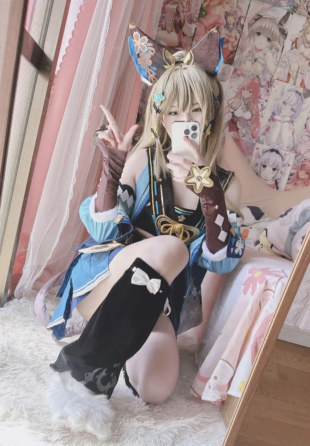 Xidaidai 习呆呆 綺良々 Kirara-erohere8.webp